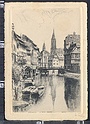 P938 STRASBOURG 67 Bas-Rhin LA PETIT FRANCE ILLUSTRAZIONE FIRMATA