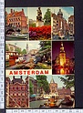 M3937 AMSTERDAM HOLLAND 7 VEDUTE VIAGGIATA SB