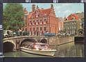 P4721 AMSTERDAM HOLLAND HOUSE ON THE THREE CANALS VG SB BOAT HORATIO NELSON