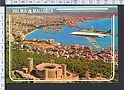 M5416 PALMA DE MALLORCA  VISTA AEREA DE LA CIUDAD CASTILLO DE BELLVER VIAGGIATA SB