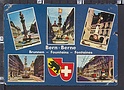 O9470 BERNE BERN FONTAINES VEDUTE E STEMMA VG SB discreta