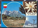 O1446 GRAN SASSO D ITALIA L AQUILA FLORA VEDUTE VG