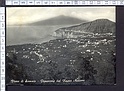 M4033 PIANO DI SORRENTO (NAPOLI) PANORAMA DAL NASTRO AZZURRO VIAGGIATA