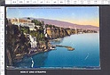 M7274 SORRENTO PANORAMA DAI CAPPUCCINI CON LA VILLA SOLDATENKOW (NAPOLI) NO STRAP FP