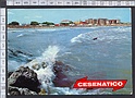 N2642 CESENATICO (FORLI) SCOGLIERA E SPIAGGIA Viaggiata