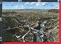 P7554 GORIZIA PANORAMA CON IL FIUME ISONZO ACQUERELLATA buchi VG