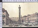 Q6089 ROMA PIAZZA COLONNA ILLUSTRAZIONE