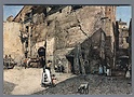 A1986 Roma Sparita di E. Roesler Franz VIA DEL RICOVERO AVANZI DI UNA TORRE DEI PIERLEONI