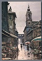 A1990 Roma Sparita di E. Roesler Franz VIA DEL CAMPANILE DI BORGO