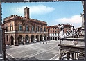 P9602 CREMONA PIAZZA DUOMO PALAZZO DEL COMUNE ACQUERELLATA VG