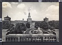 P1816 MILANO CASTELLO SFORZESCO CARTOLINA BROMOFOTO VG