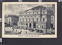 O2215 MILANO FACCIATA DEL TEATRO ALLA SCALA TRAM AUTO ANIMAZIONE VG SB FP