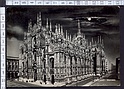 M2893 MILANO IL DUOMO DI NOTTE VIAGGIATA SB