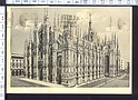 M2915 MILANO IL DUOMO VIAGGIATA