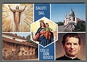 T3836 SALUTI DAL COLLE DON BOSCO VEDUTE Asti VG