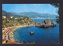 M2372 TAORMINA BAIA MAZZARO ED. SICILIA FOLKLORE BAGNANTI VIAGGIATA