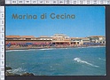 N4634 MARINA DI CECINA (LIVORNO) LA SPIAGGIA Viaggiata