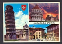 M1676 PISA SALUTI DA PISA 3 VEDUTE VIAGGIATA 1984