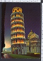 N241 PISA TORRE PENDENTE LUMINARIA DI S. RANIERI Viaggiata IN BUSTA