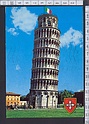 N4468 PISA TORRE PENDENTE E STEMMA Viaggiata