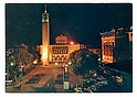 M1194 MONTECATINI TERME PIAZZA DEL POPOLO E IL DUOMO NOTTURNO VIAGGIATA