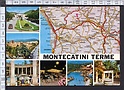 M9882 MONTECATINI TERME MAPPA STRADALE E VEDUTE (PISTOIA)