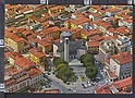 O3356 MONTECATINI TERME PIAZZA DEL POPOLO E DUOMO VEDUTA DALL ALTO VG SB