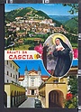 P1668 SALUTI DA CASCIA Perugia VEDUTE VG