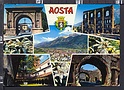 P5399 AOSTA VEDUTE E STEMMA VG