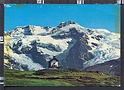 P3199 GRESSONEY S. SANT ANNA SULLO SFONDO IL MONTE ROSA VG