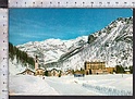 Q2880 GRESSONEY LA TRINITE PANORAMA VG ALBERGO BUSCA THEDY