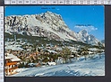 M6746 CORTINA D AMPEZZO PANORAMA ABITAZIONI PRIMO PIANO (BELLUNO) Viaggiata SB