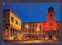 M1692 PADOVA DI NOTTE PIAZZA DEI SIGNORI VIAGGIATA 1985