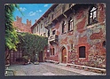 M1653 VERONA CASA DI GIULIETTA CON BALCONE  VIAGGIATA 1989