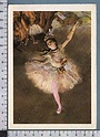 S810 ARTE EDGAR DEGAS BALLERINA IN SCENA PARIGI VG