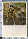 S821 ARTE EDGAR DEGAS HARLEKIN UND COLUMBINE VG SB ARCHELLINO