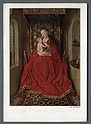 S9252 RELIGION MADONNA VON LUCCA JAN VAN EYCK scritta