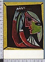 S2541 ARTE PABLO PICASSO DONNA E SPECCHIO VG