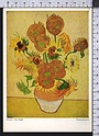 Q6813 FIORI FLOWERS VINCENT VAN GOGH SONNENBLUMEN LONDON NATIONAL GALLERY