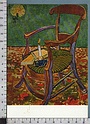 S3513 Arte VAN GOGH LE FAUTEUIL DE GAUGUIN ARLES LA POLTRONA CHAIR