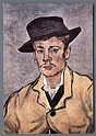 S9467 ARTE VINCENT VAN GOGH RITRATTO DI ARMAND ROULIN ESSEN FOLKWANG MUSEUM