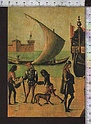 ZQ1090 ARTE VITTORE CARPACCIO LEGGENDA DI SANT ORSOLA PARTICOLARE VENEZIA GALLERIA