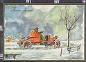 N9839 AUGURALE BUON ANNO ILLUSTRAZIONE FIRMATA NEGRONI AUTO ED. CECAMI