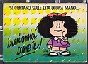 P2387 FUMETTI MAFALDA pieghe scritta