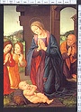 M2718 ARTE LORENZO DI CREDI ADORAZIONE DEL BAMBINO NATIVITA NATIVITY STUDENTATO MISSIONI