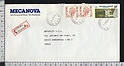 B7376 Belgie Belgique Postal History 1984 EUROPA CEPT 11F 30F REGISTERED LETTER