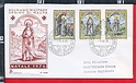 B4590 SMOM FDC 1976 NATALE VG Capitolium 37 SANTI Sovrano Militare Ordine di Malta