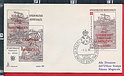 B4596 SMOM FDC 1981 CENTENARIO ASSEDIO RODI SOVRASTAMPA PRO TERREMOTATI CAMPANIA BASILICATA