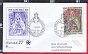 B4598 SMOM FDC 1977 NATALE 77 VG Capitolium 41 Sovrano Militare Ordine di Malta