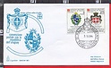 B4604 SMOM FDC 1984 CONVENZIONE POSTALE con URUGUAY VG Capitolium 80 Sovrano Militare Ordine di Malta